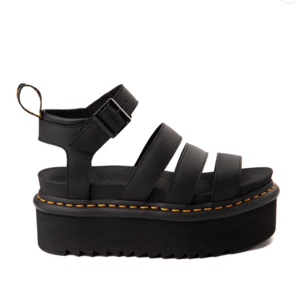 Dr. Martens Black Platform Sandals